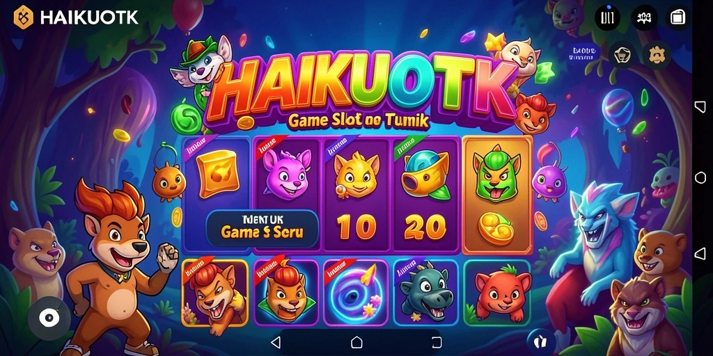 Gameplay Slot HAIKUOTK yang menarik dengan efek visual menawan.