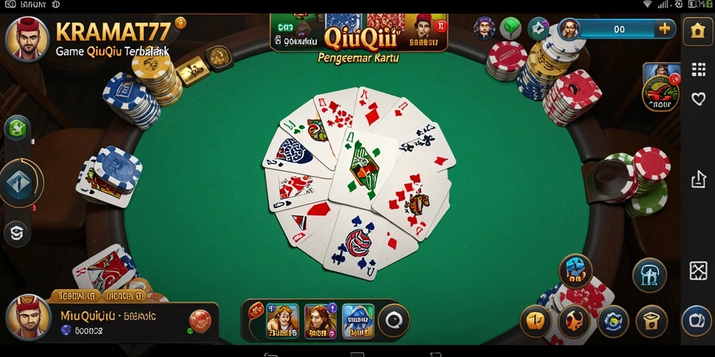 Gameplay QiuQiu yang menarik di KRAMAT77.