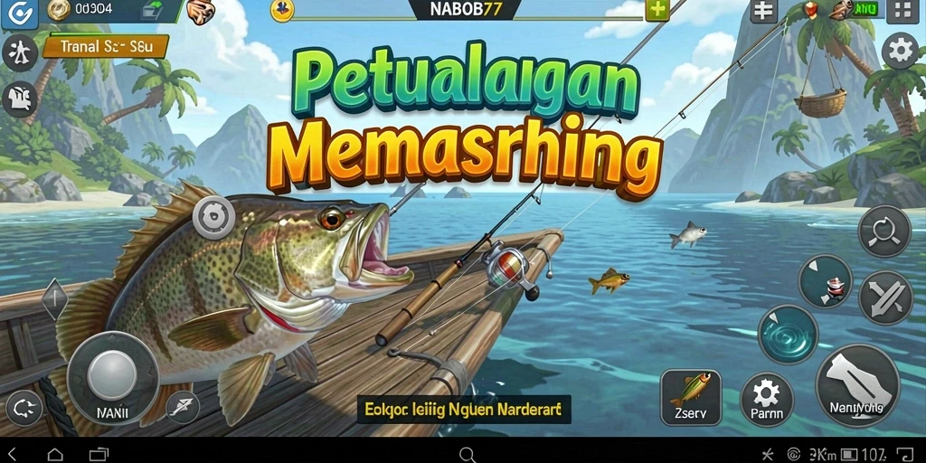 Screenshot menampilkan pengalaman mendebarkan bermain NABOB77.