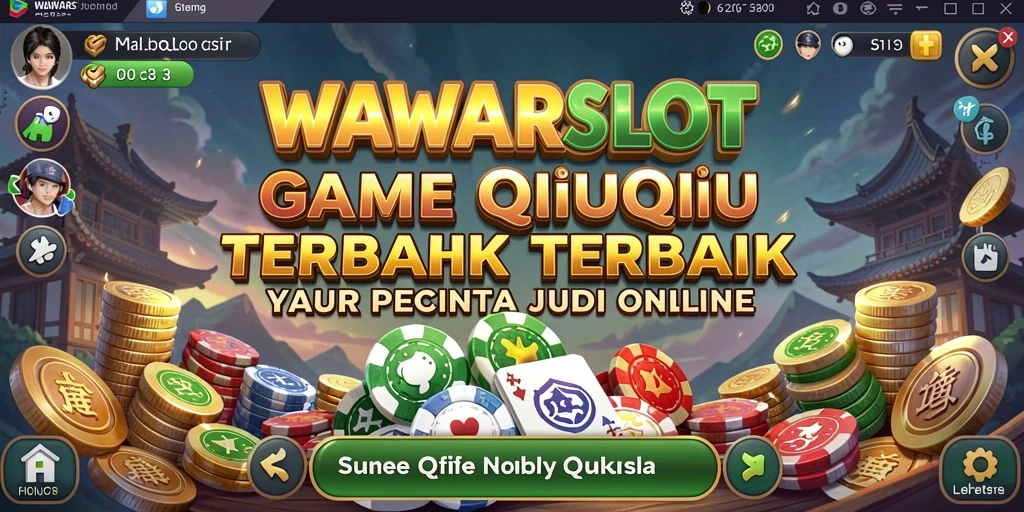 Gameplay seru QiuQiu dalam WAWARSLOT.